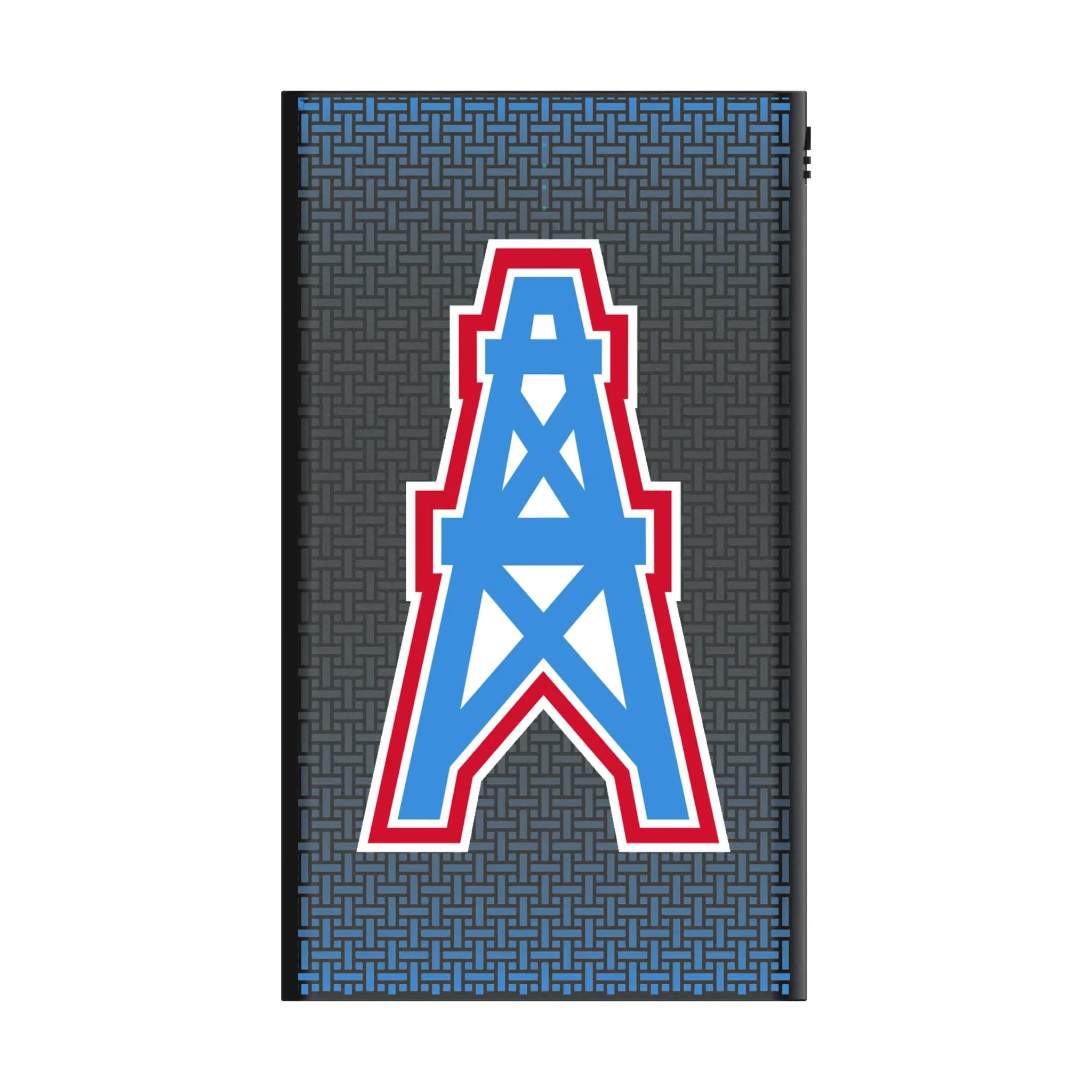 Houston Oilers Historic Collection Linen 5000mAh Flat Powerbank