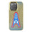 Houston Oilers Historic Collection Linen Bling Phone Case for Apple iPhone