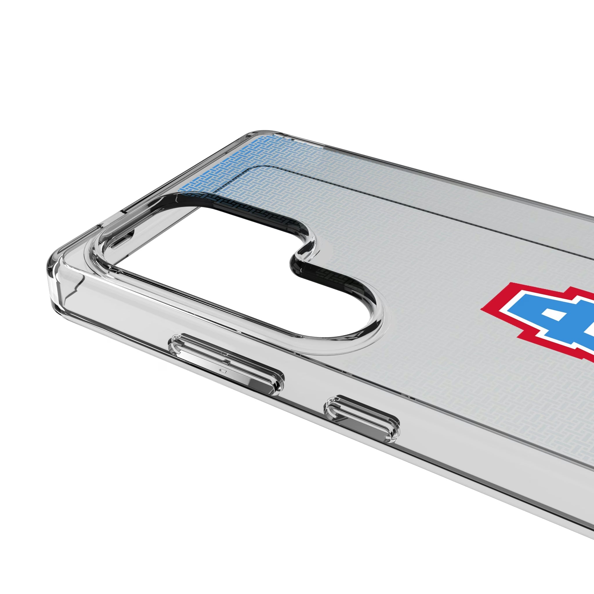 Houston Oilers Historic Collection Linen Clear Phone Case for Samsung Galaxy