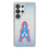 Houston Oilers Historic Collection Linen Clear Phone Case for Samsung Galaxy