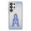 Houston Oilers Historic Collection Linen Clear Phone Case for Samsung Galaxy