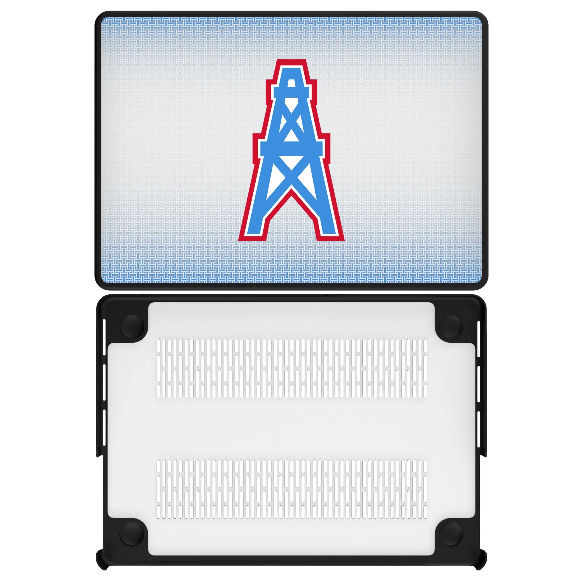Houston Oilers Historic Collection Linen Laptop Case for Apple MacBook