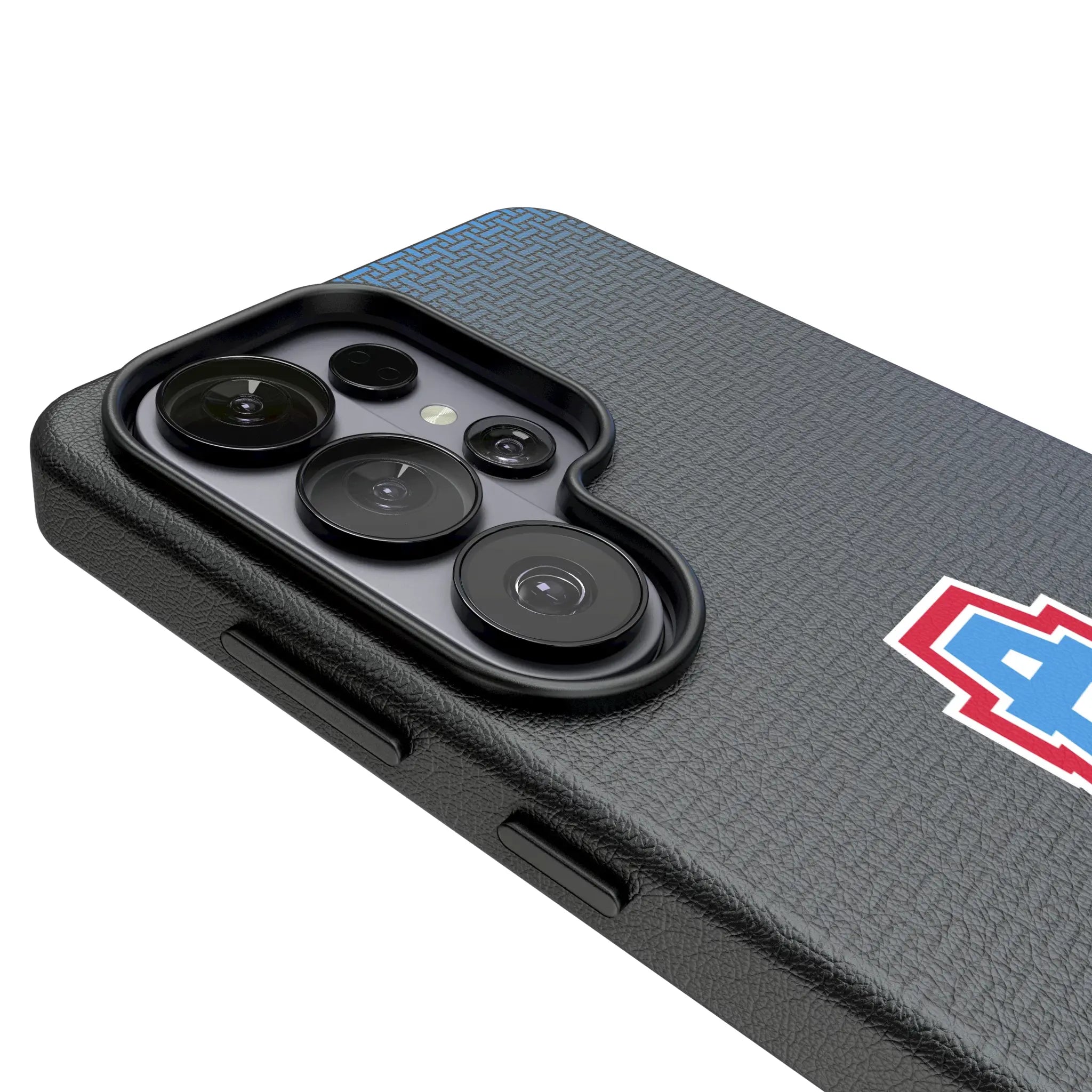 Houston Oilers Historic Collection Linen MagSafe Compatible Phone Case for Samsung Galaxy