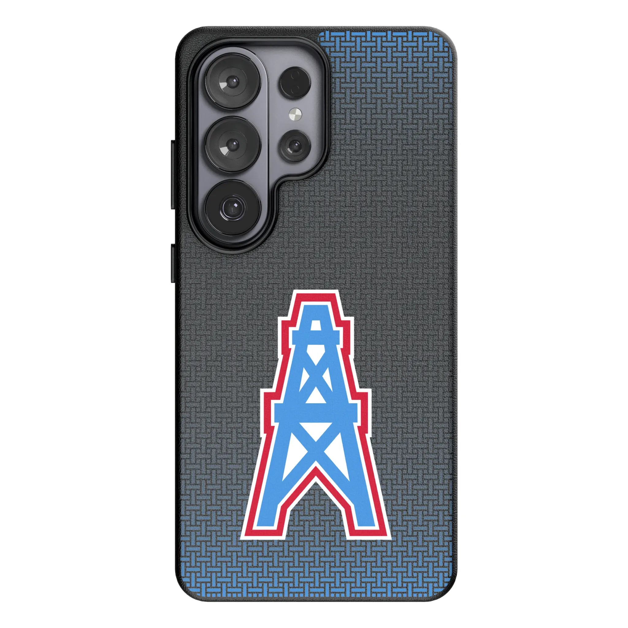 Houston Oilers Historic Collection Linen MagSafe Compatible Phone Case for Samsung Galaxy