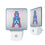 Houston Oilers Historic Collection Linen Night Light 2-Pack
