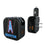 Houston Oilers Historic Collection Text Backdrop 2 in 1 USB A/C Charger