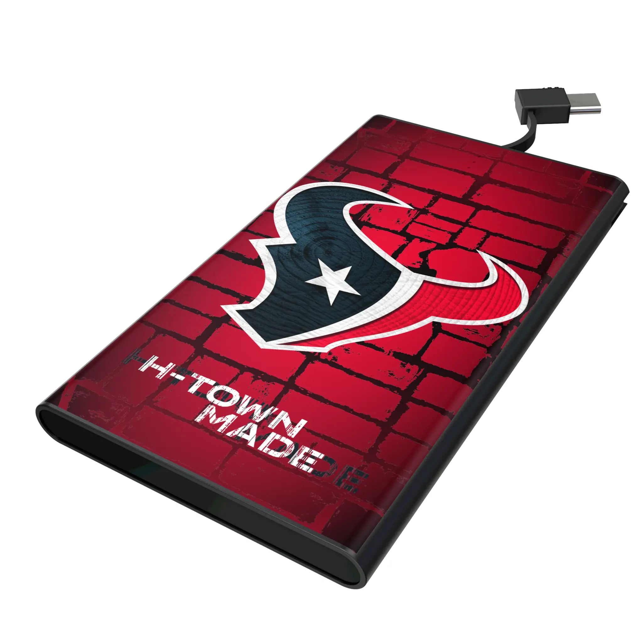 Houston Texans Brick 5000mAh Flat Powerbank