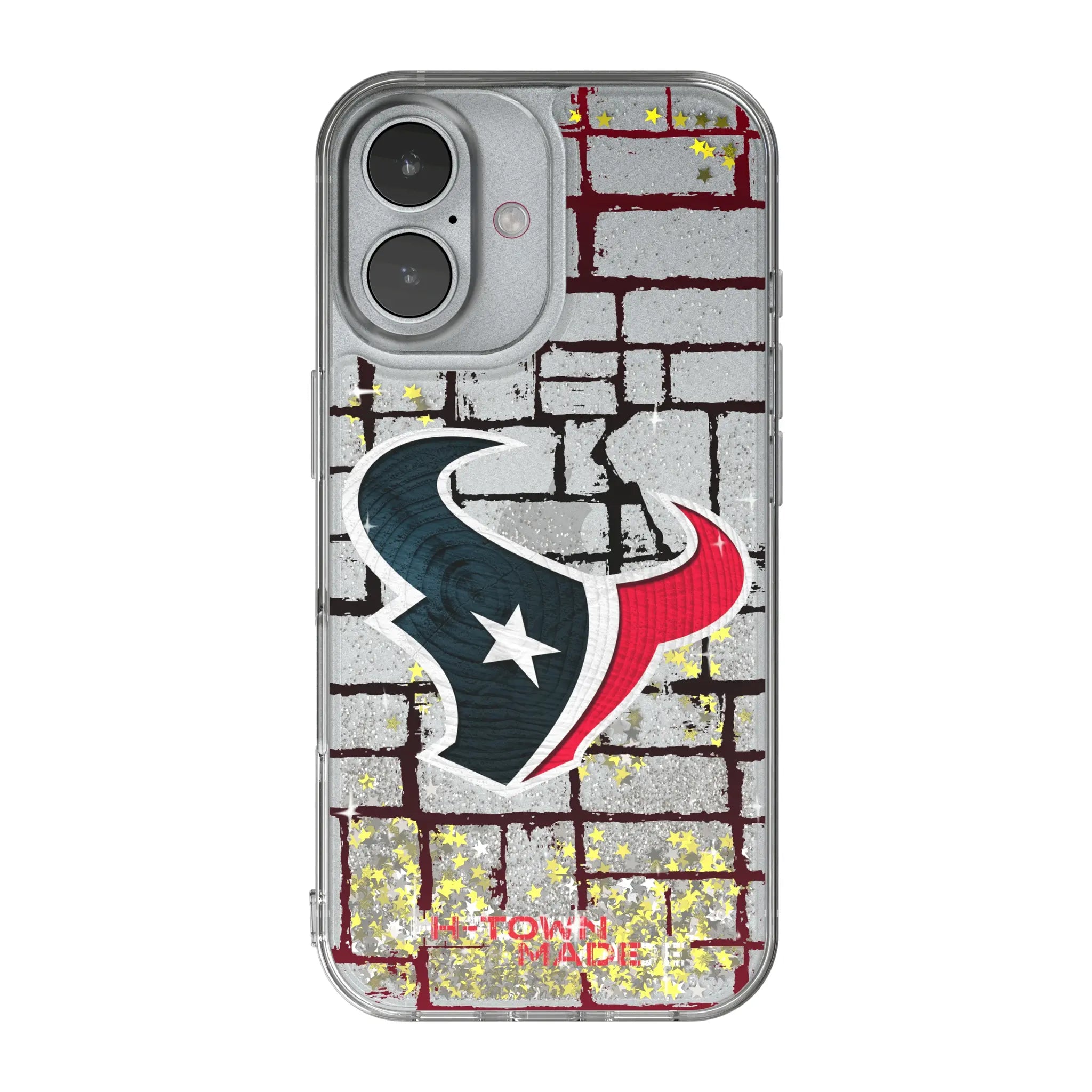 Houston Texans Brick Glitter Phone Case for Apple iPhone