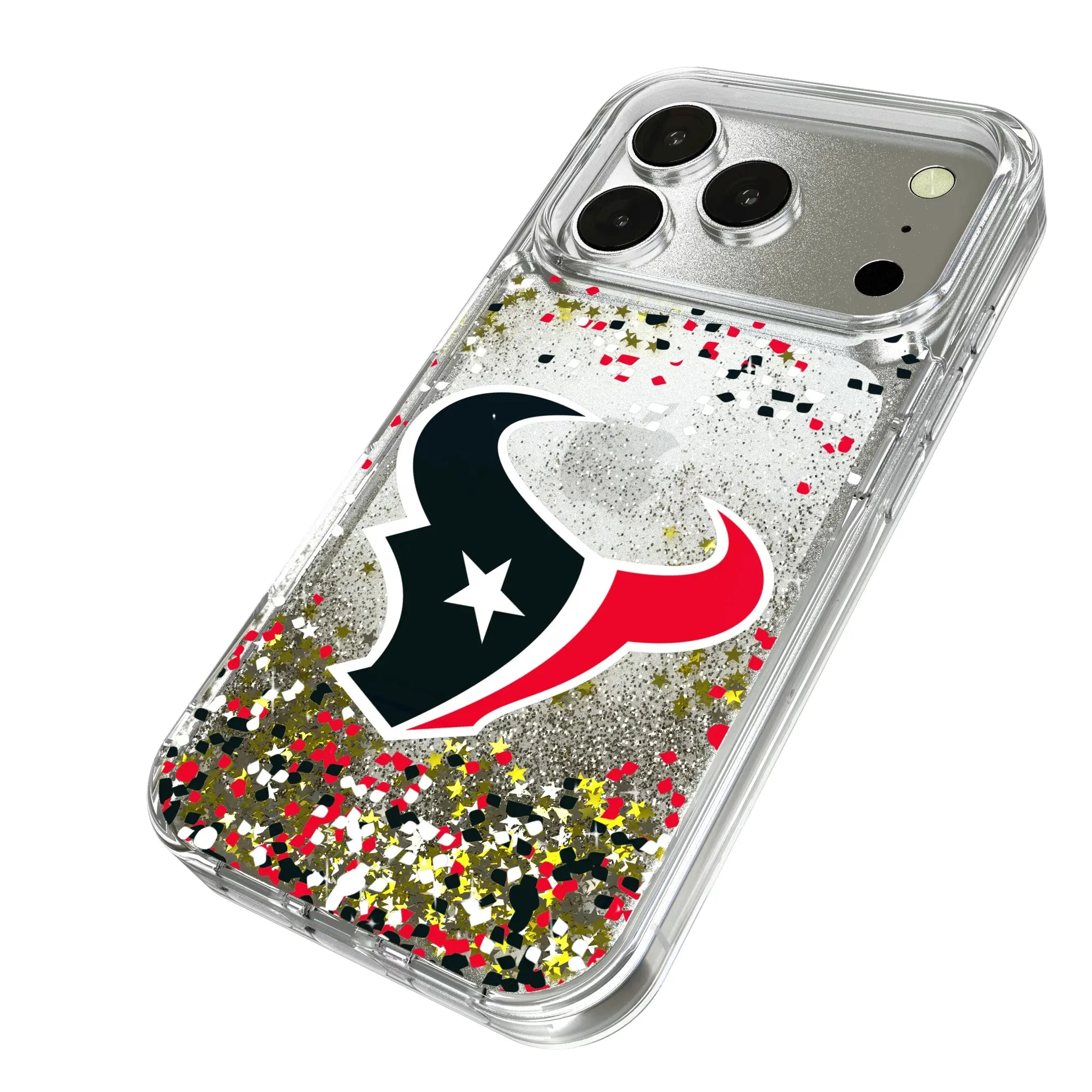 Houston Texans Confetti Glitter Phone Case