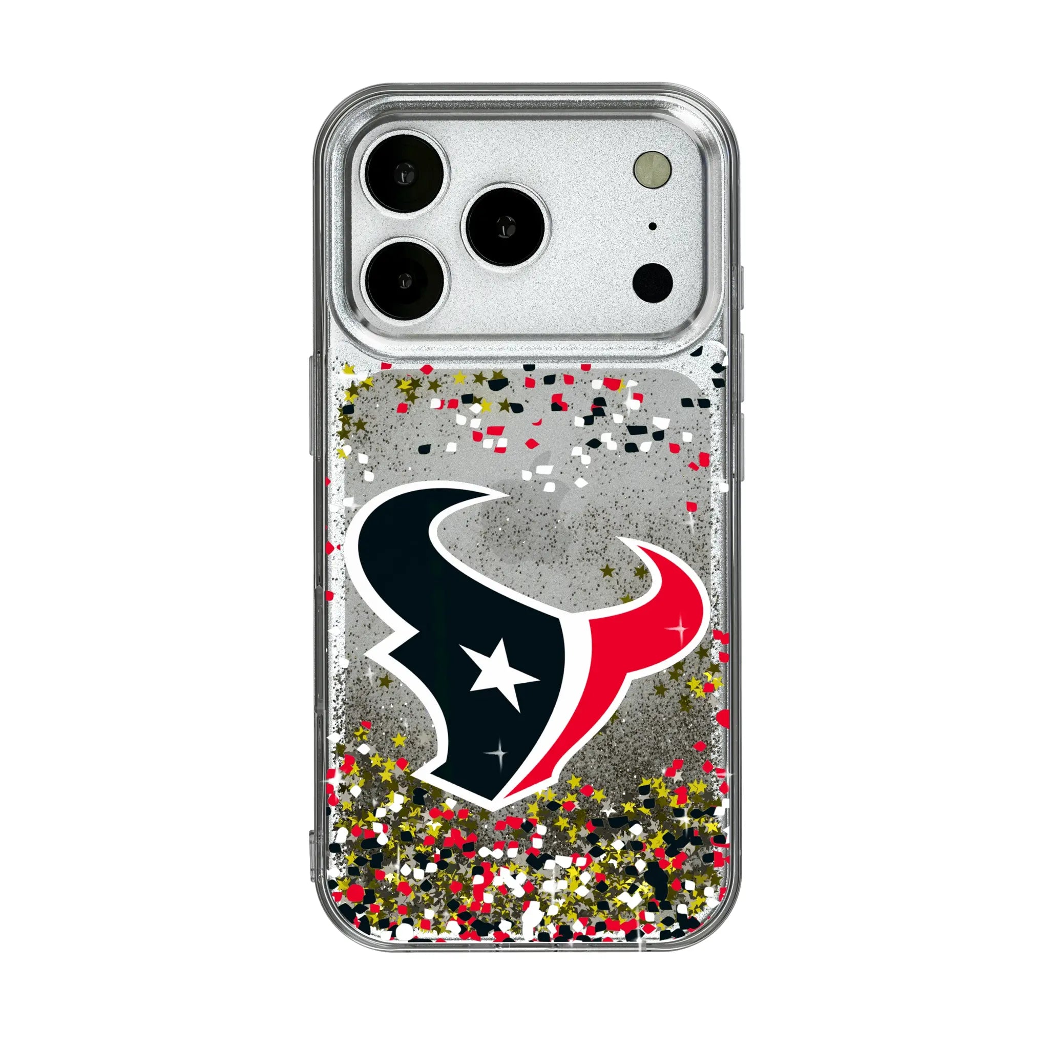 Houston Texans Confetti Glitter Phone Case