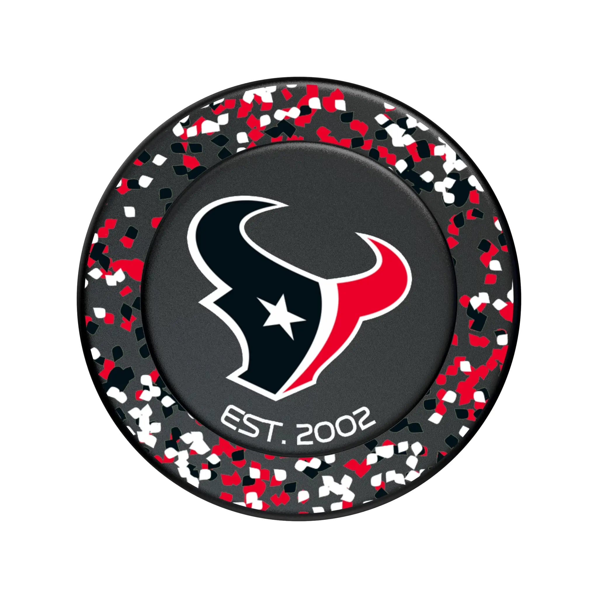 Houston Texans Confetti PopSockets Magnetic Phone Grip and Stand