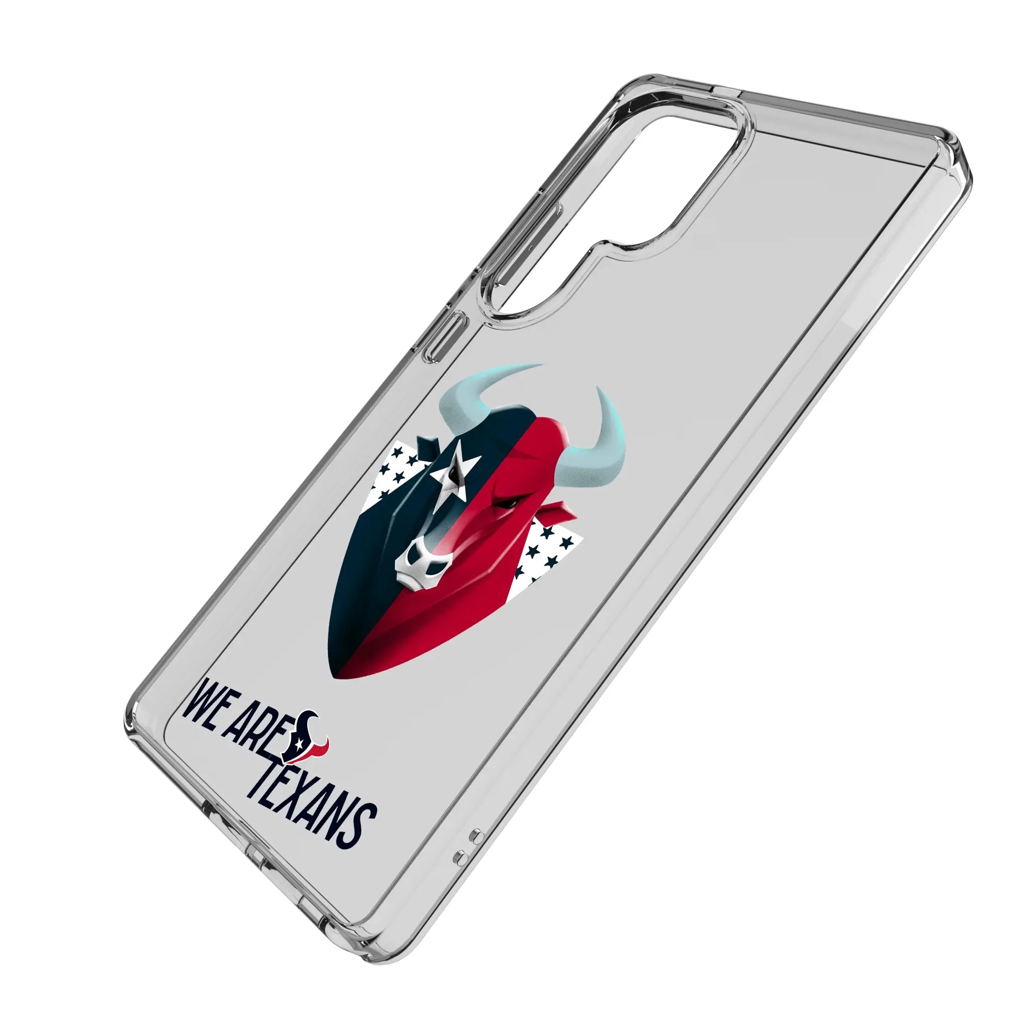 Houston Texans 2024 Edition Clear Phone Case for Samsung Galaxy