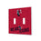 Houston Texans 2024 Illustrated Limited Edition Hidden-Screw Light Switch Plate