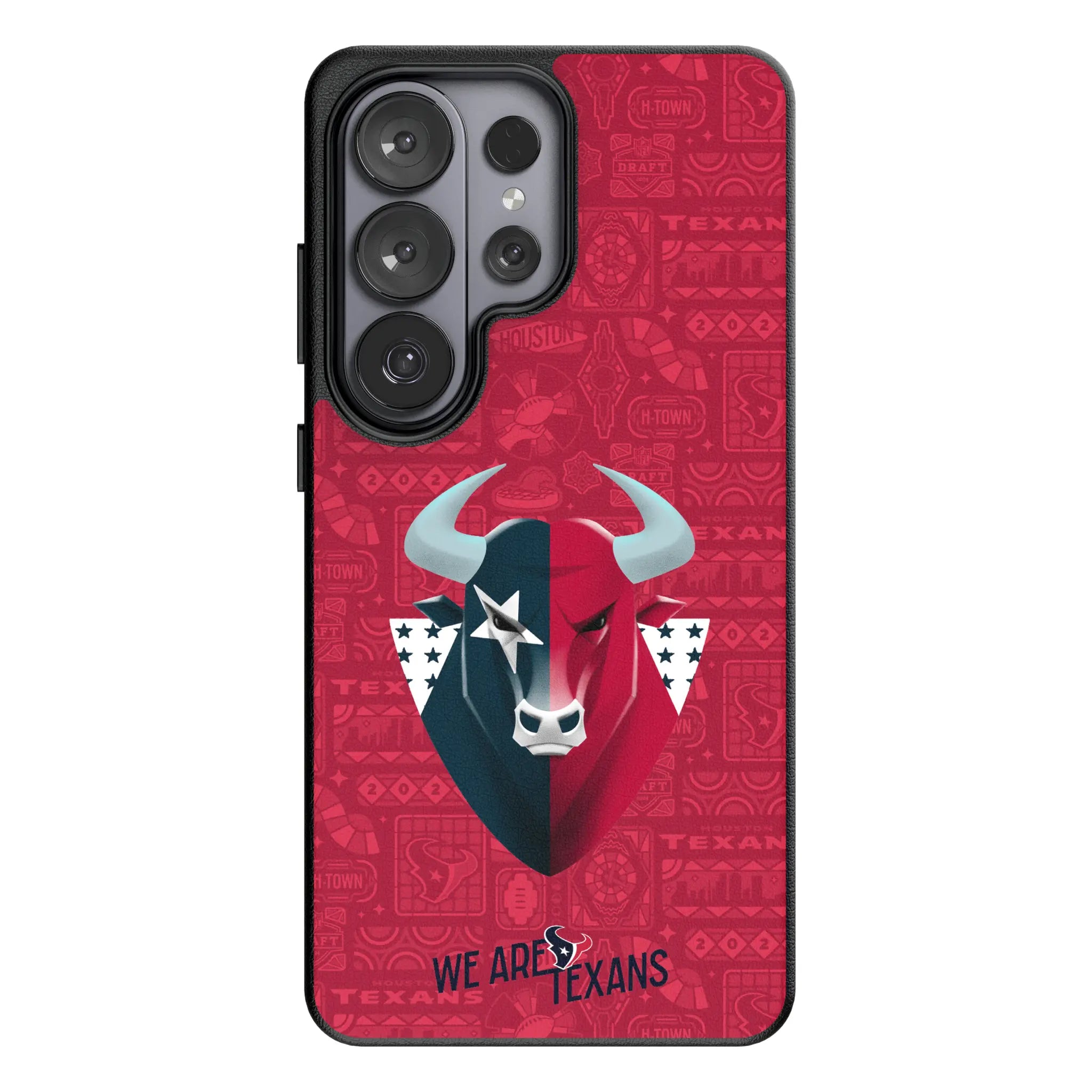 Houston Texans Deco MagSafe Compatible Phone Case for Samsung Galaxy