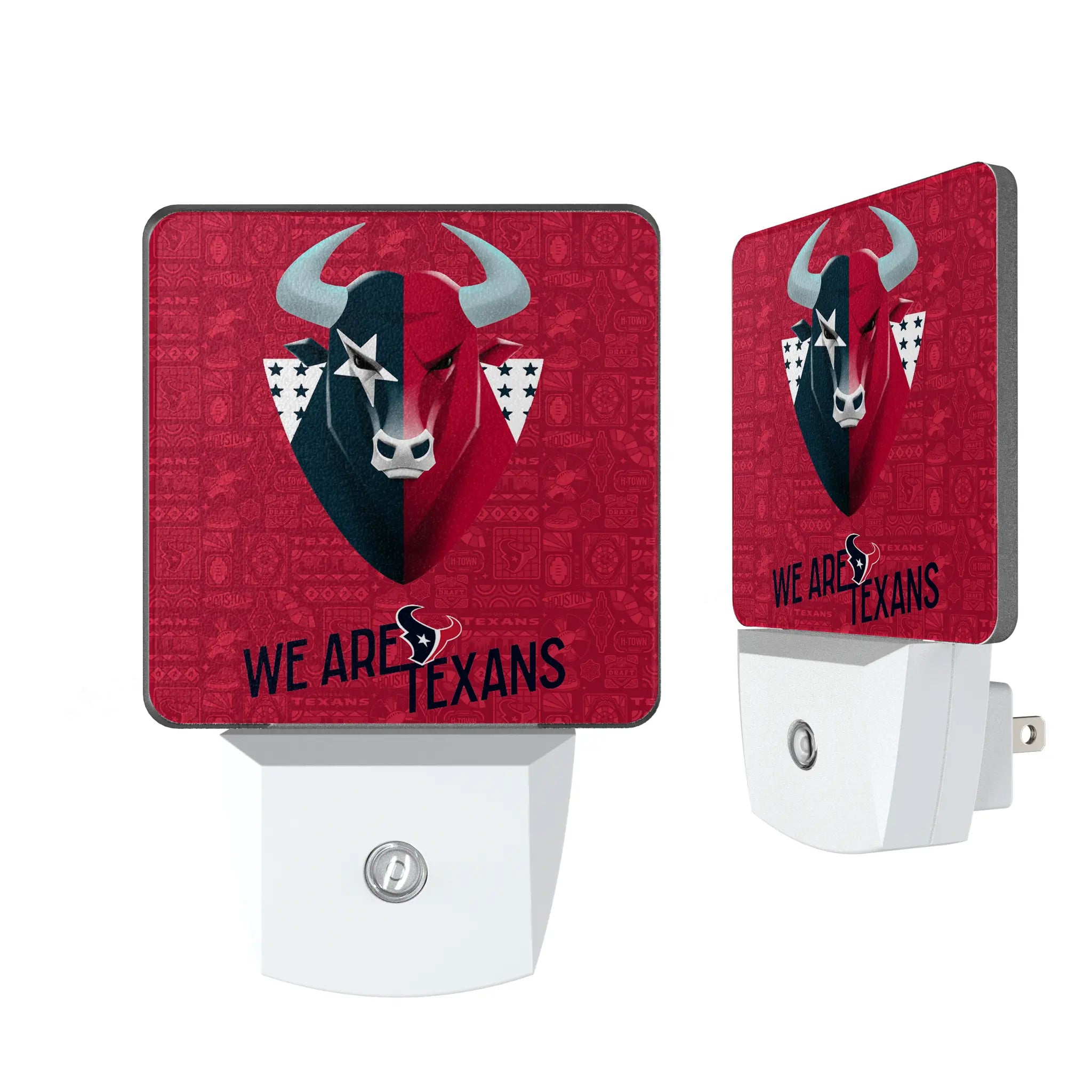 Houston Texans 2024 Illustrated Limited Edition Night Light 2-Pack