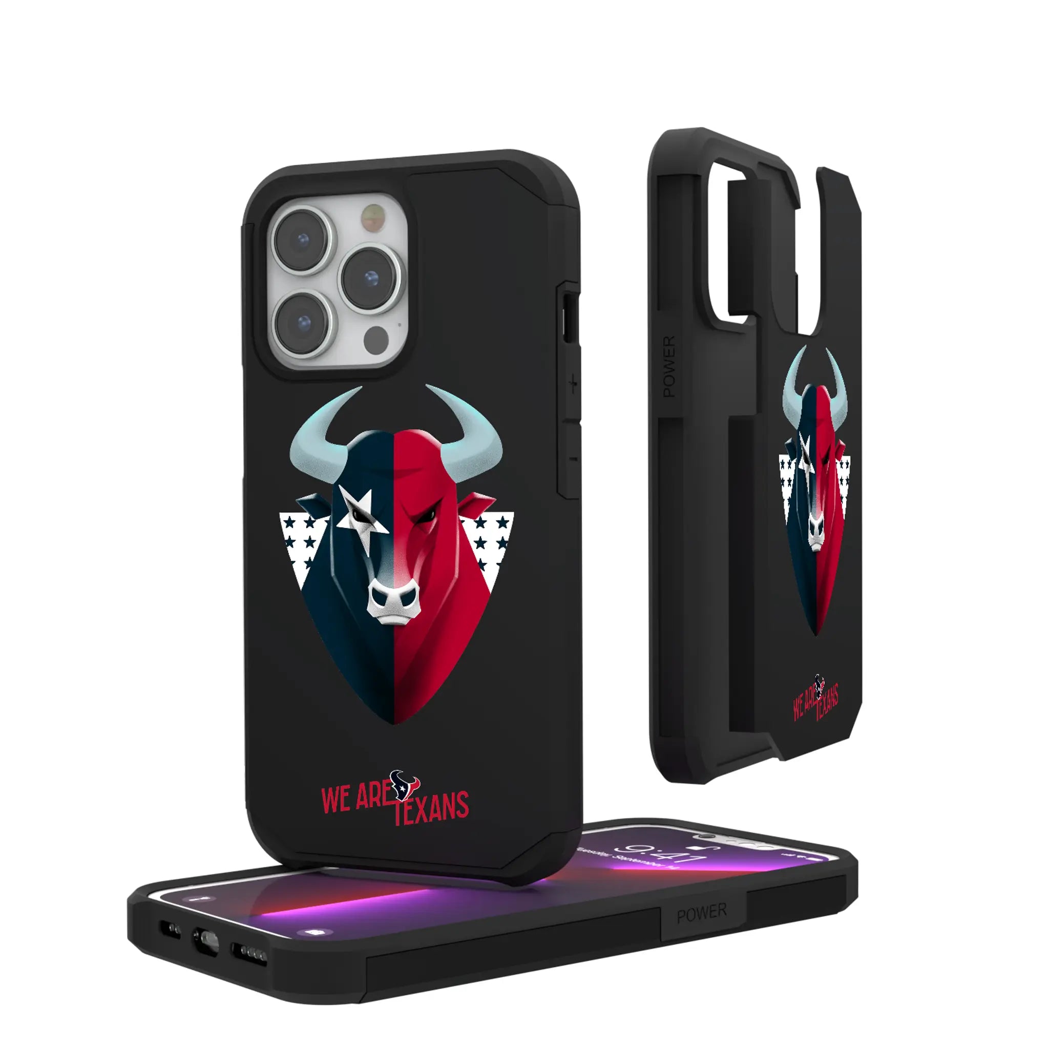 Houston Texans 2024 Illustrated Limited Edition Rugged Phone Case