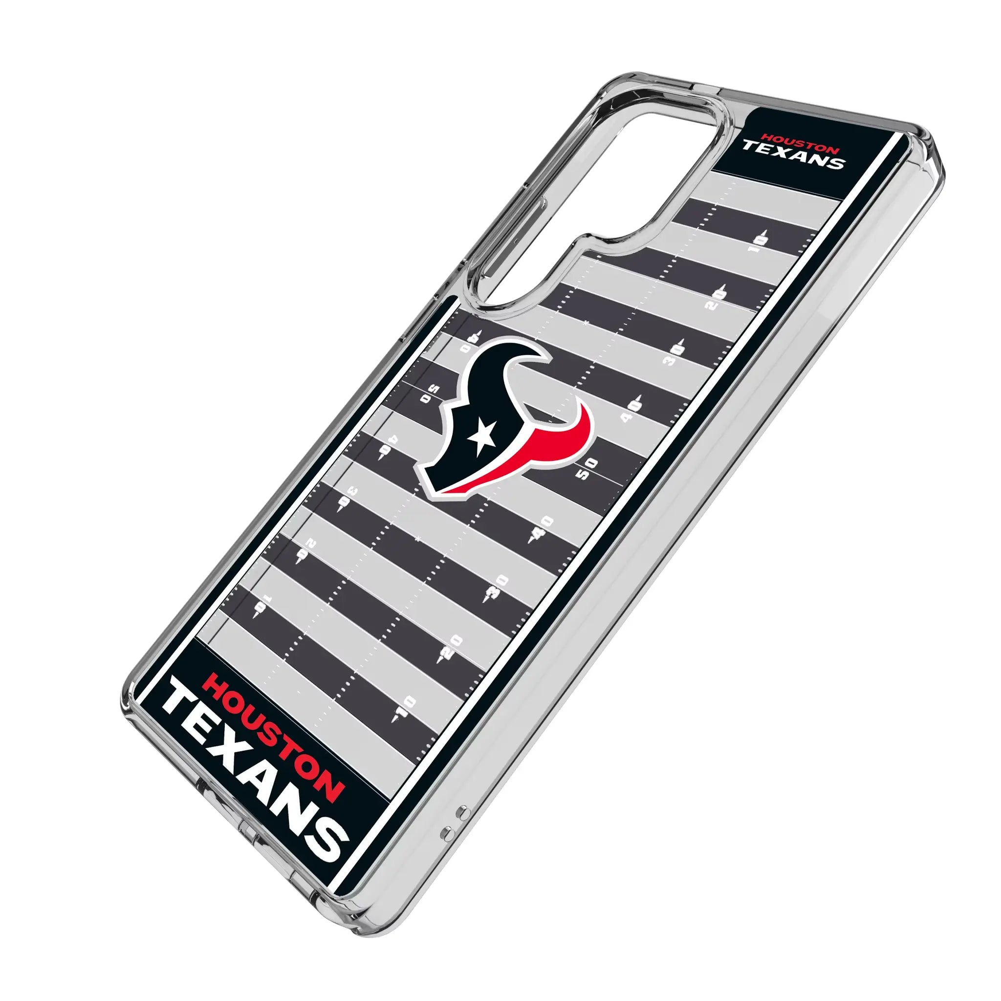 Houston Texans Field Clear Phone Case for Samsung Galaxy