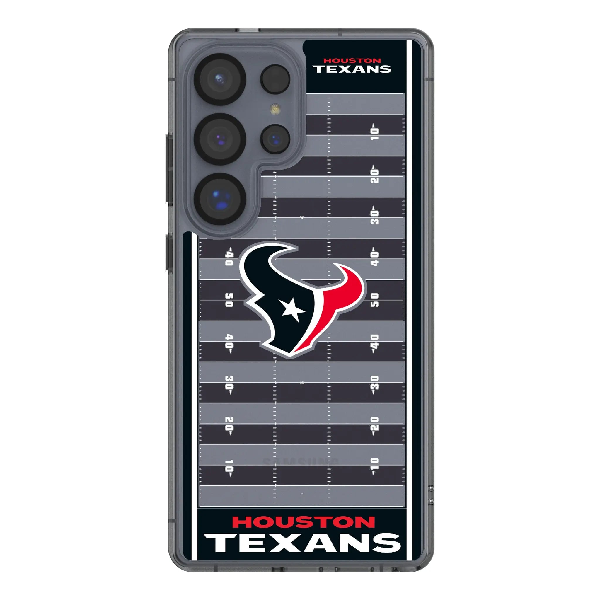 Houston Texans Field Clear Phone Case for Samsung Galaxy