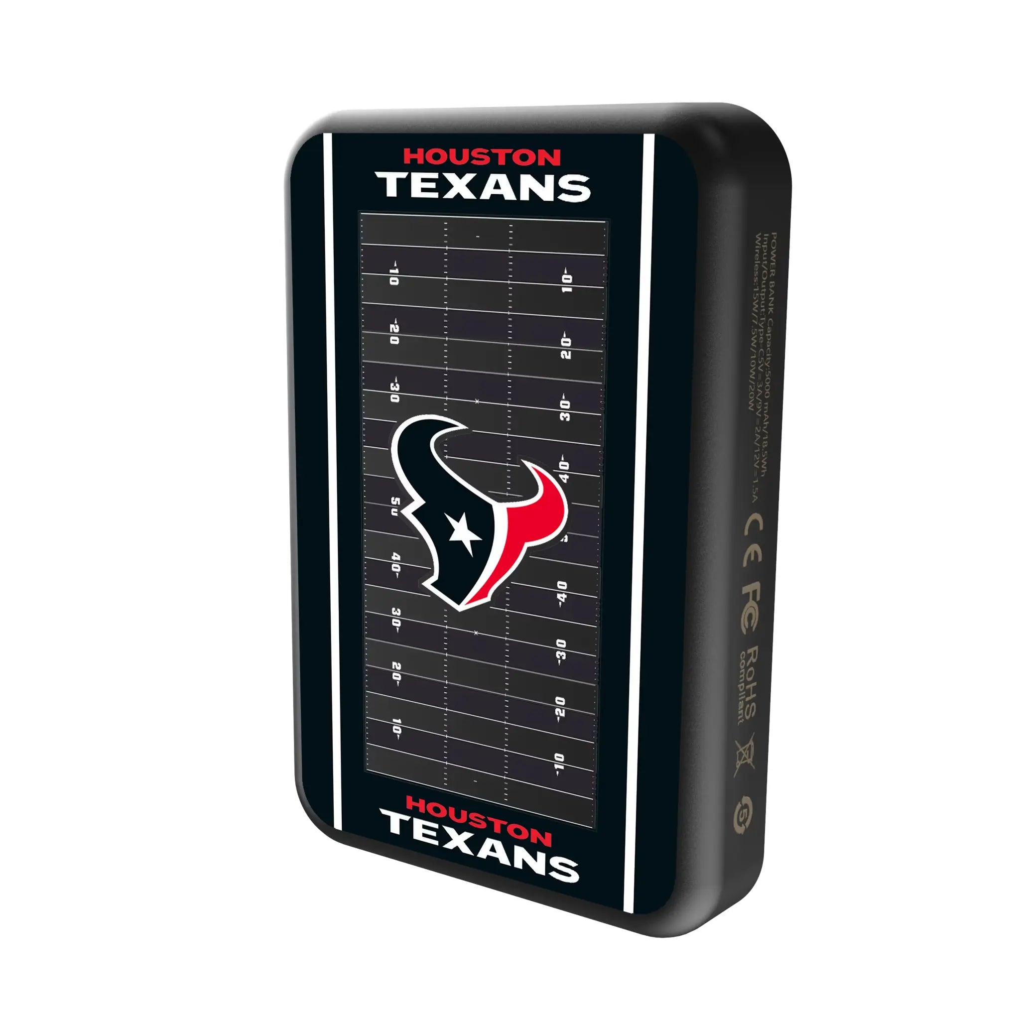 Houston Texans Field Wireless Mag Power Bank