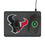 Houston Texans Linen 15-Watt Wireless Charger and Mouse Pad