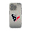Houston Texans Linen Clear Phone Case for Apple iPhone