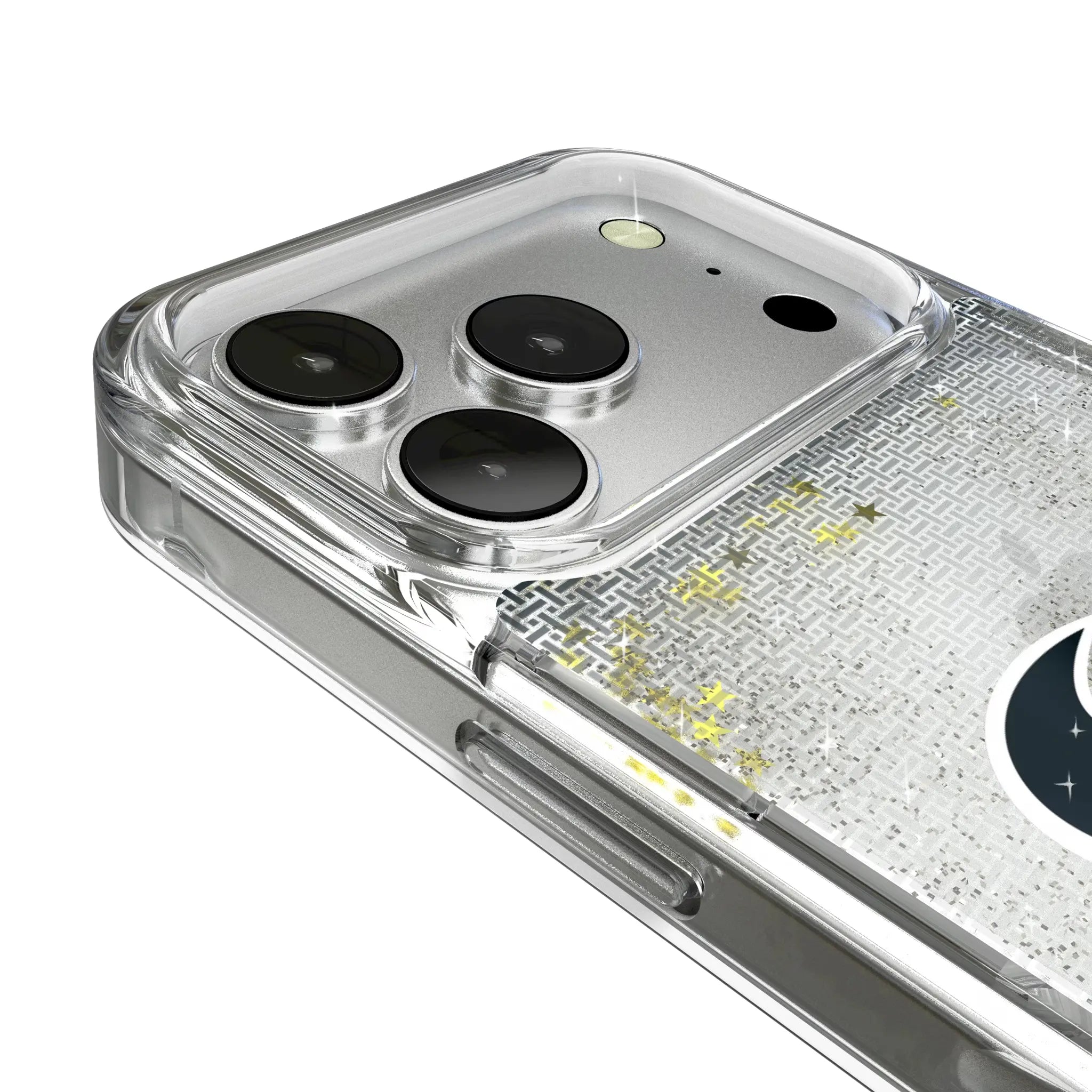 Houston Texans Linen Glitter Phone Case