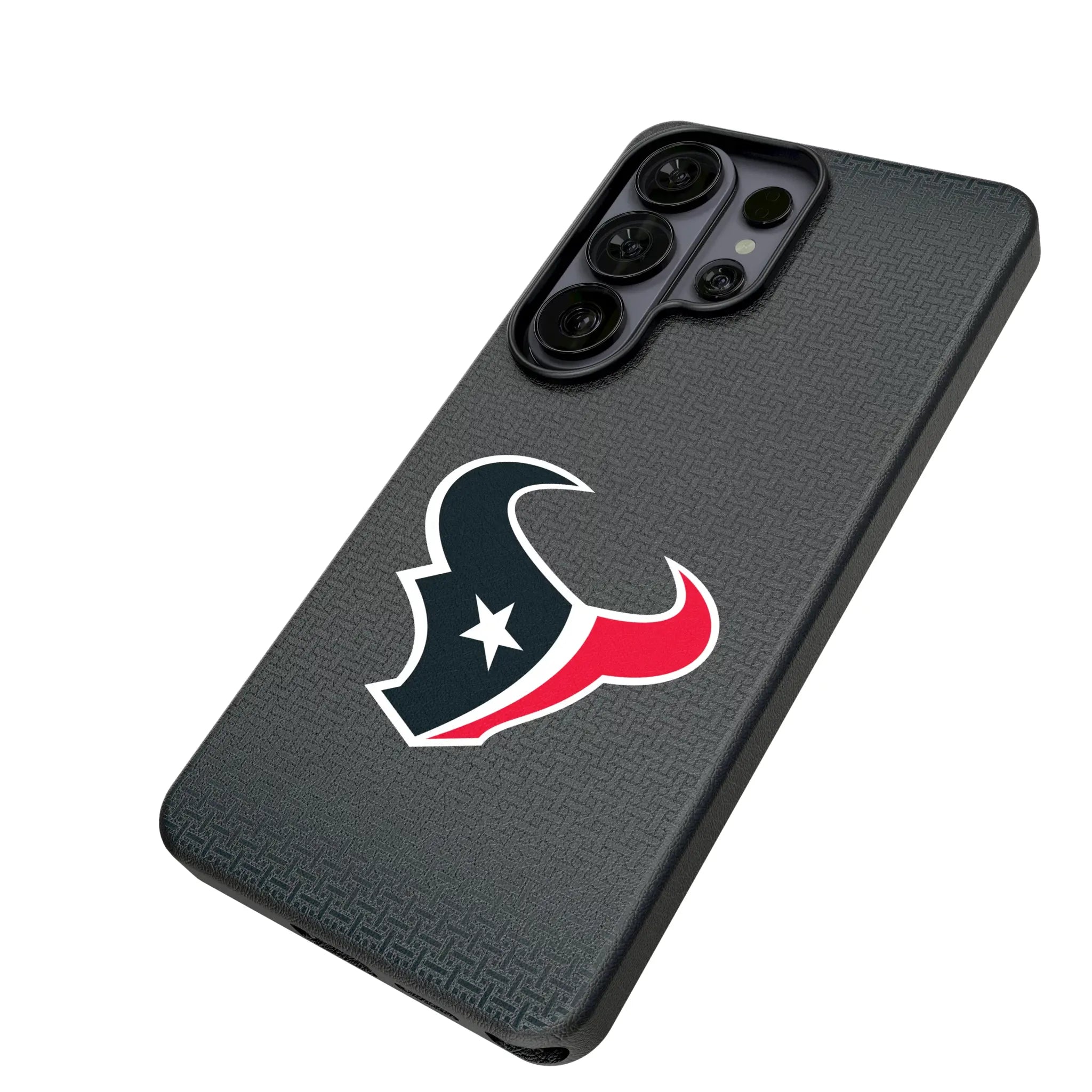 Houston Texans Linen MagSafe Compatible Phone Case for Samsung Galaxy