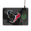 Houston Texans Monocolor Tilt 15-Watt Wireless Charger and Mouse Pad
