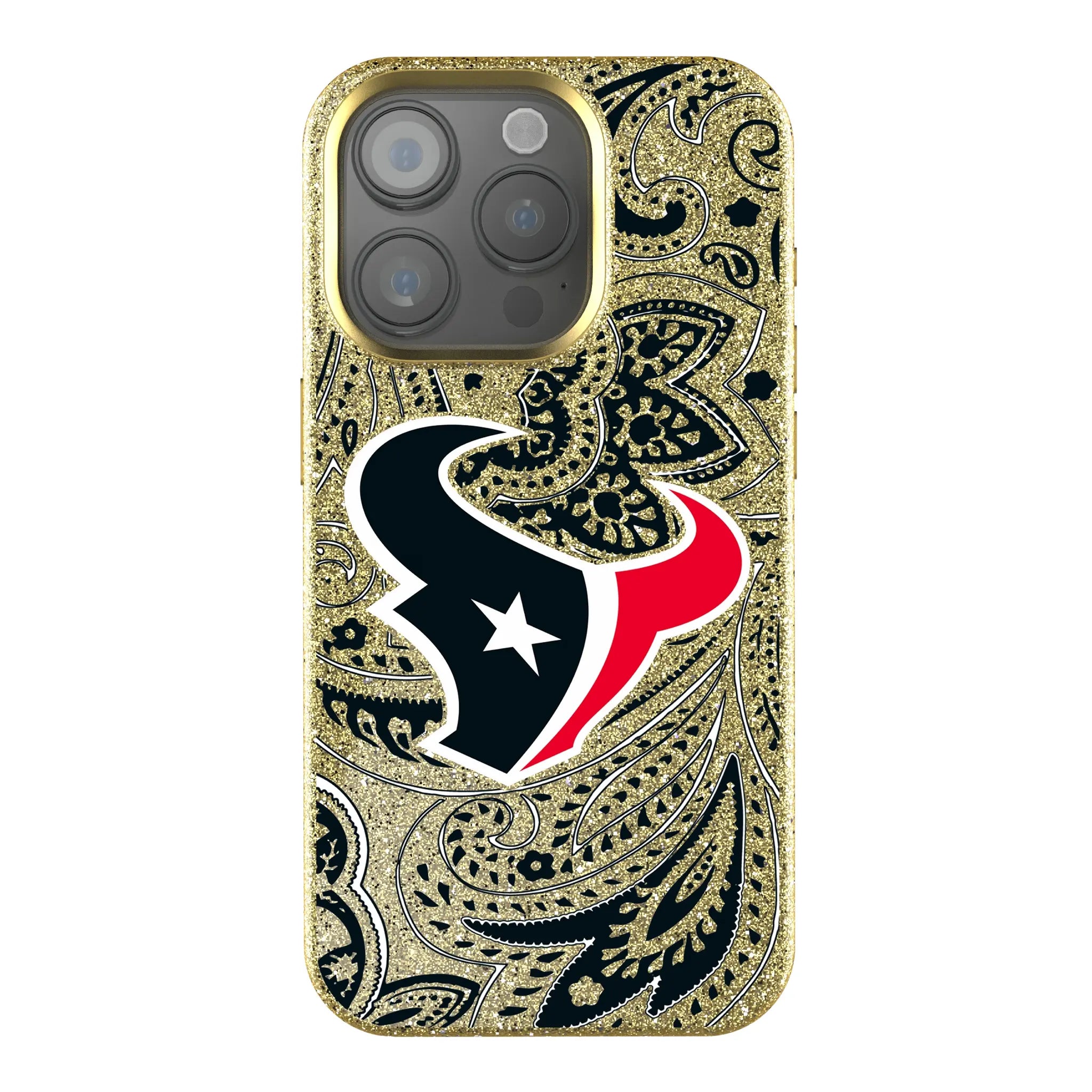 Houston Texans Paisley Bling Phone Case