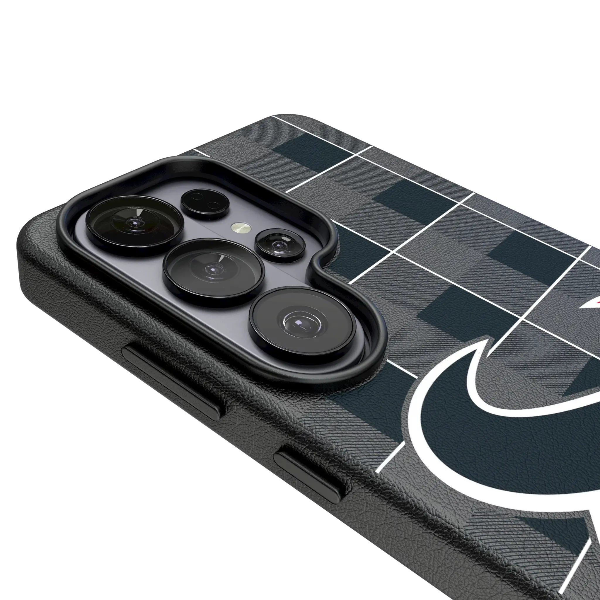 Houston Texans Plaid MagSafe Compatible Phone Case for Samsung Galaxy