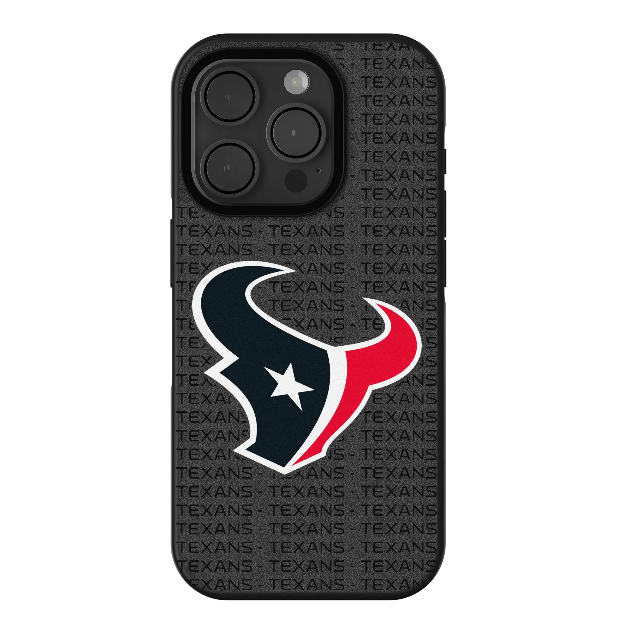 Houston Texans Text Backdrop Bump Phone Case