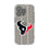 Houston Texans Text Backdrop Clear Phone Case for Apple iPhone