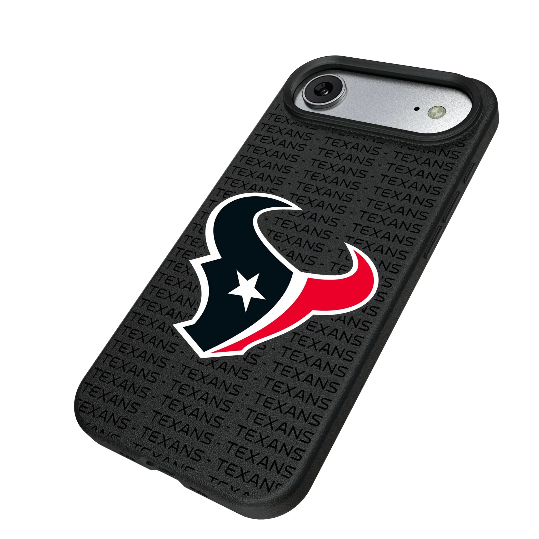 Houston Texans Text Backdrop MagSafe Compatible Phone Case for Apple iPhone