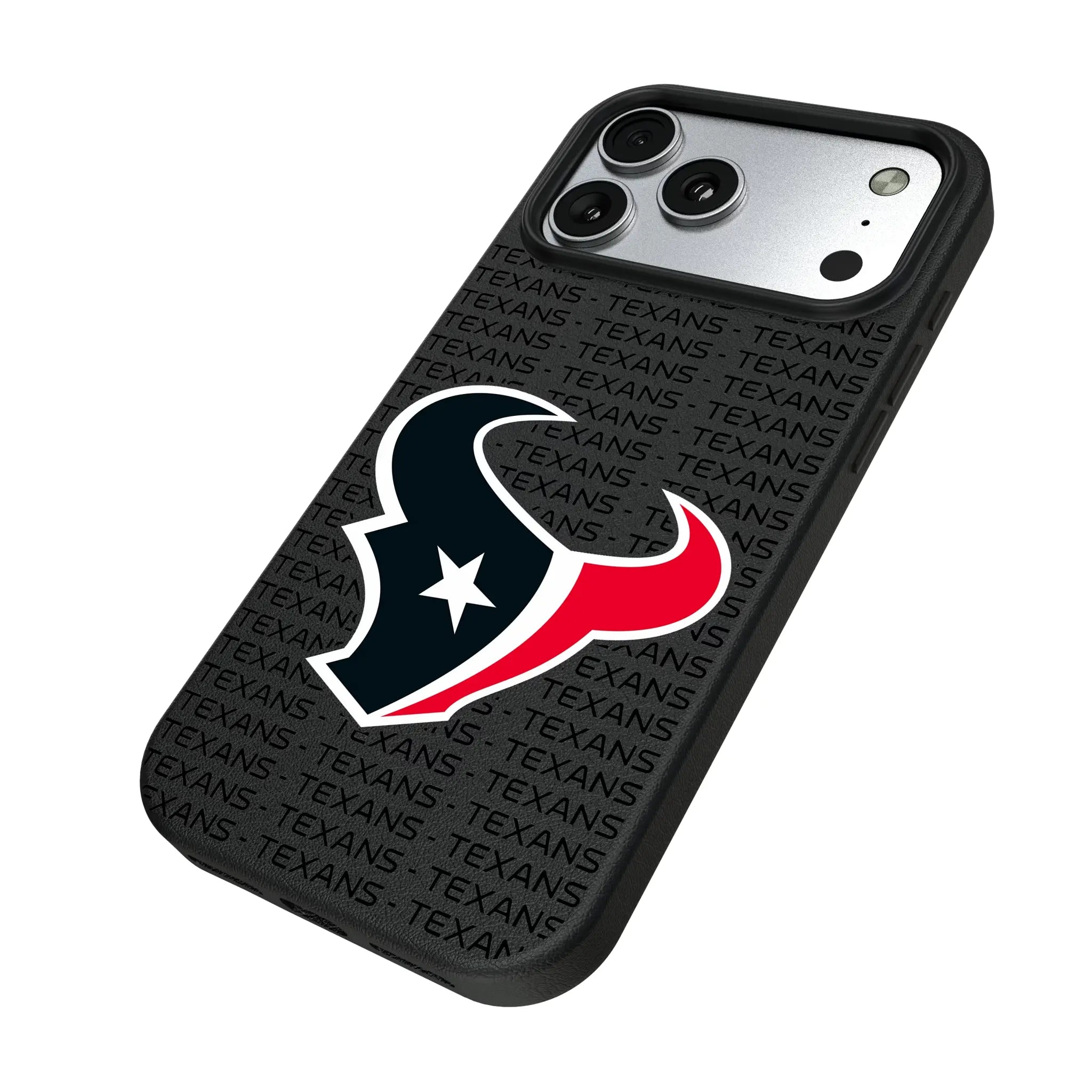 Houston Texans Text Backdrop MagSafe Compatible Phone Case for Apple iPhone