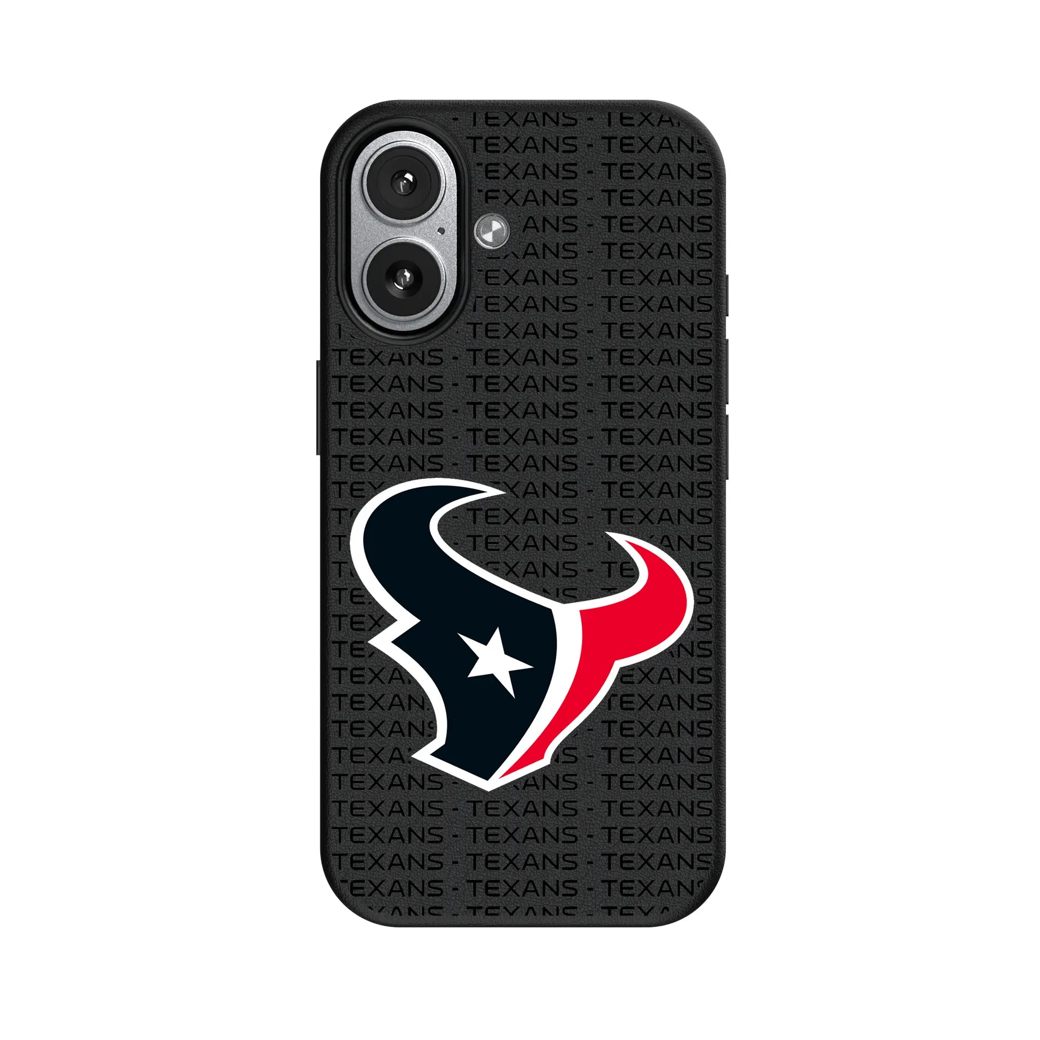 Houston Texans Text Backdrop MagSafe Compatible Phone Case for Apple iPhone