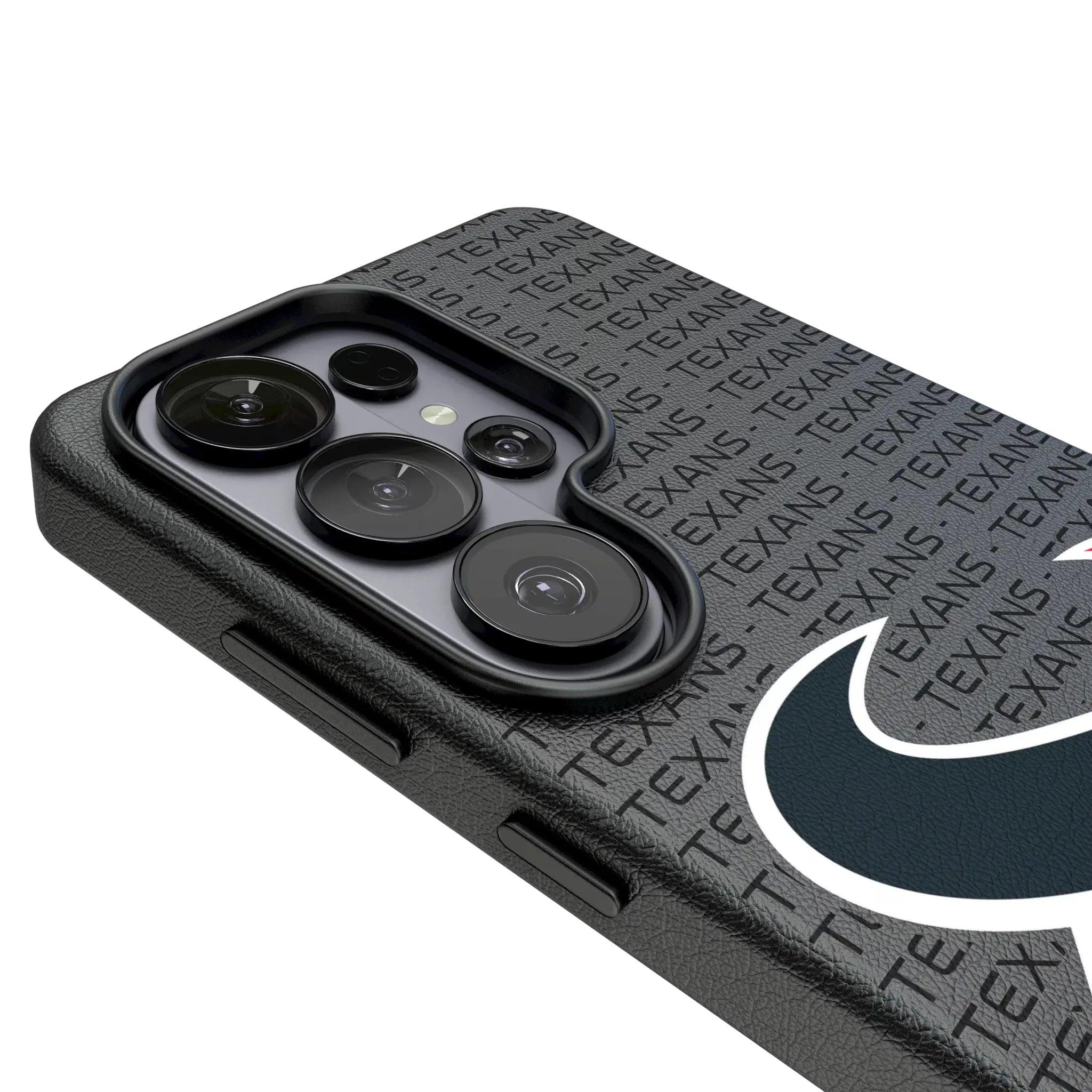 Houston Texans Text Backdrop MagSafe Compatible Phone Case for Samsung Galaxy