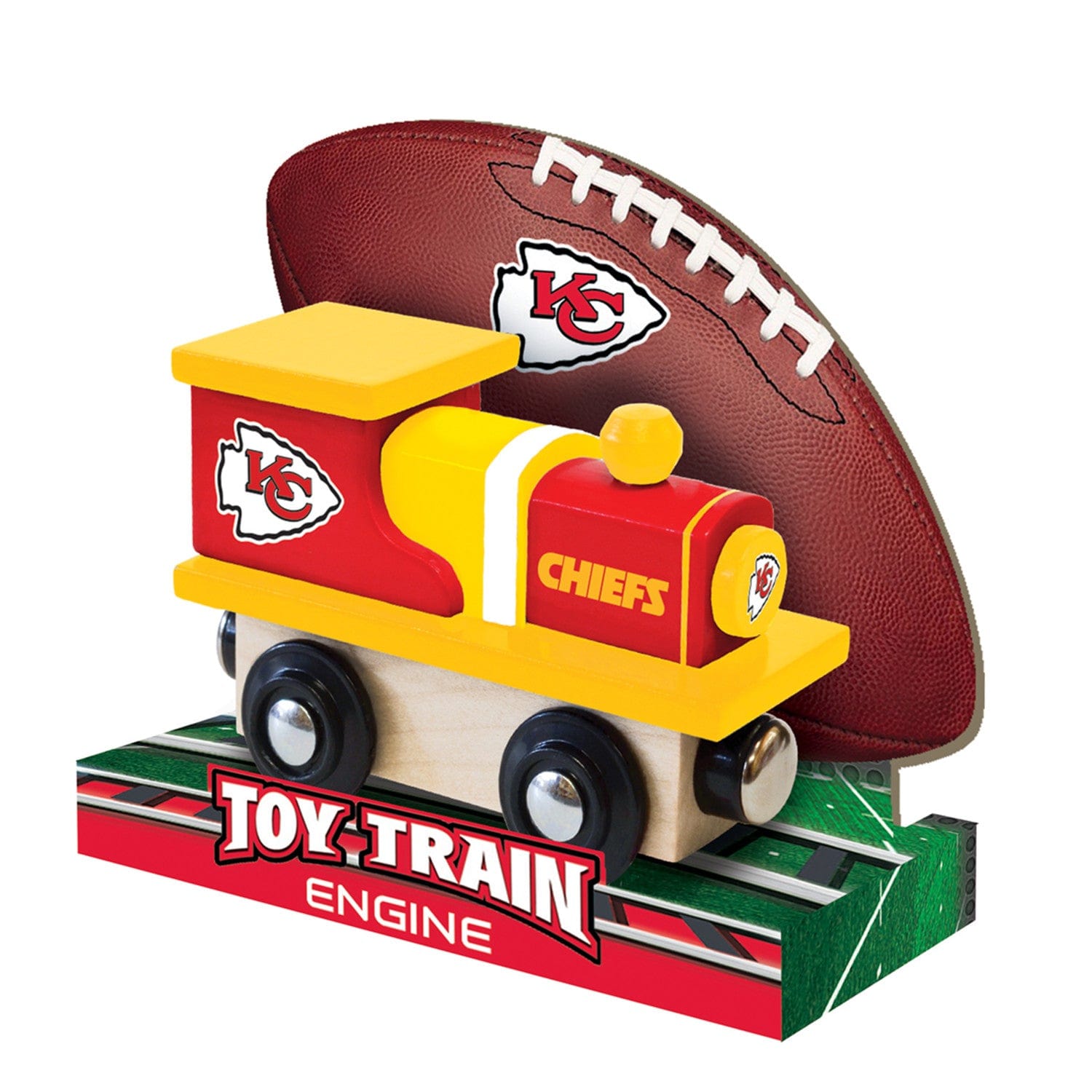 Kansas City Chiefs Official Toy Train Engine - Sports Gifts, Sports Memorabilia, Sports Collectibles, Fan Shop