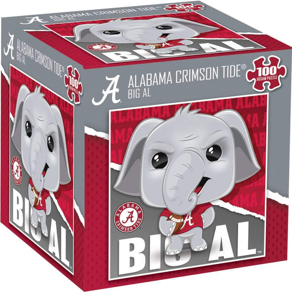 Big Al - Alabama Crimson Tide 100 Piece Jigsaw Puzzle - Sports Gifts, Sports Memorabilia, Sports Collectibles, Fan Shop