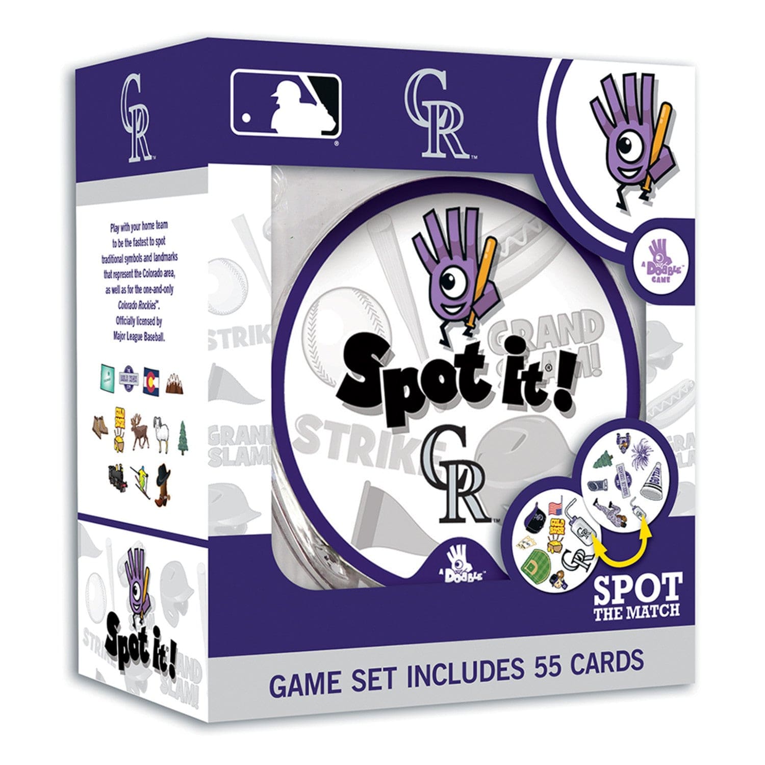 Colorado Rockies Spot It! Card Game - Sports Gifts, Sports Memorabilia, Sports Collectibles, Fan Shop