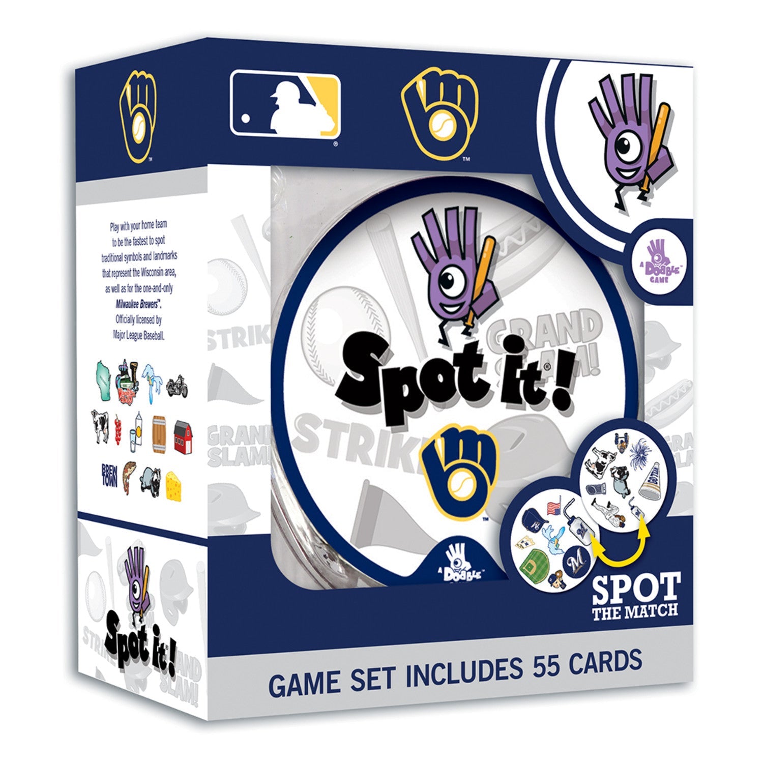 Milwaukee Brewers Spot It! Card Game - 757 Sports Collectibles