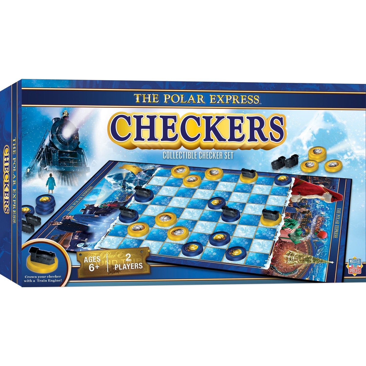 The Polar Express Checkers Game - Sports Gifts, Sports Memorabilia, Sports Collectibles, Fan Shop