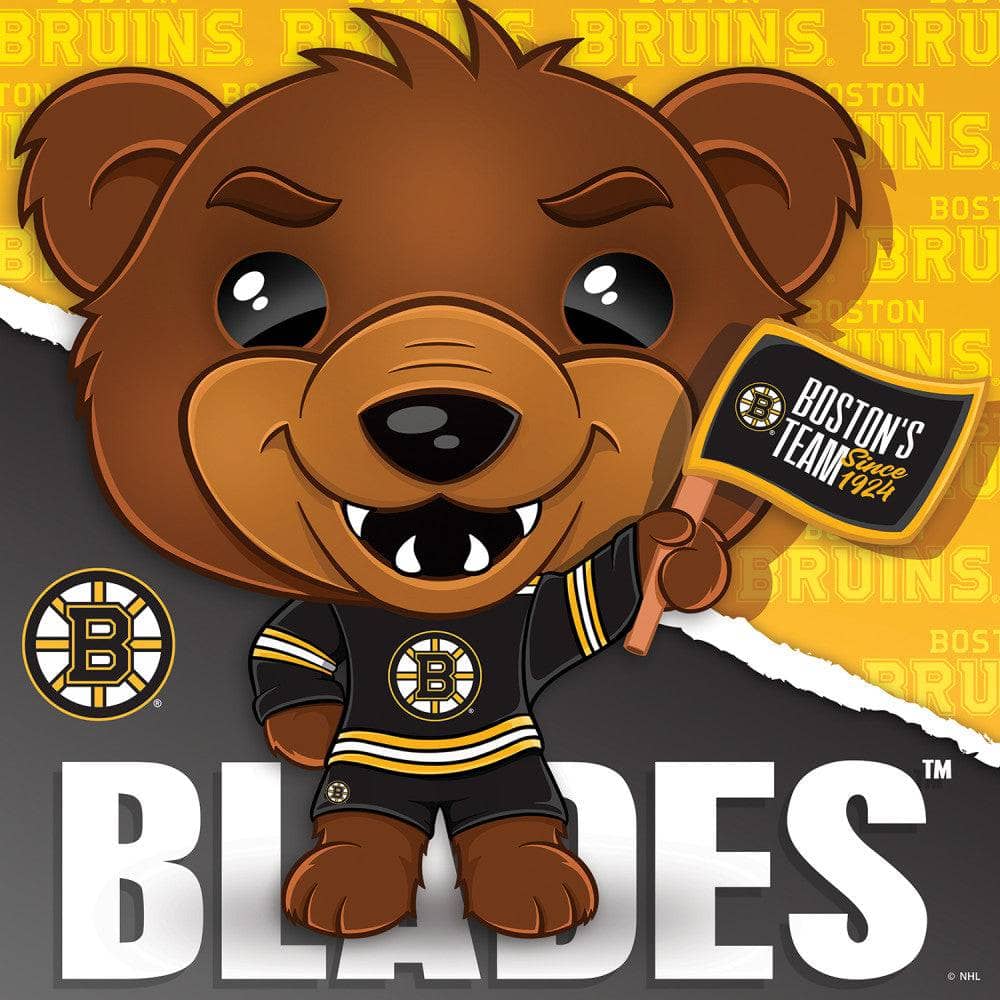 Blades the Bruin 100-Piece Jigsaw Puzzle - Boston Bruins Mascot - Sports Gifts, Sports Memorabilia, Sports Collectibles, Fan Shop