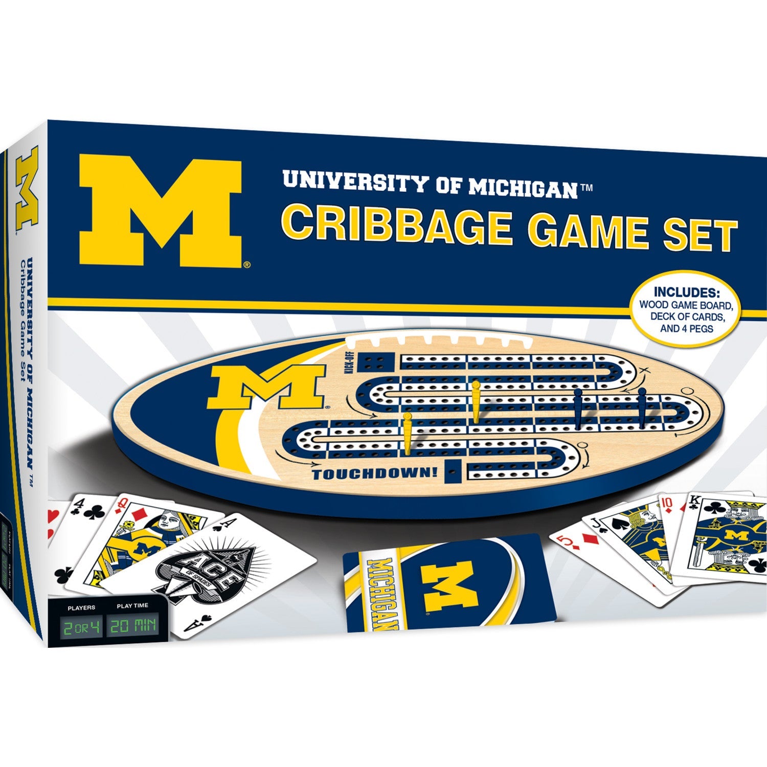 Michigan Wolverines Cribbage - 757 Sports Collectibles