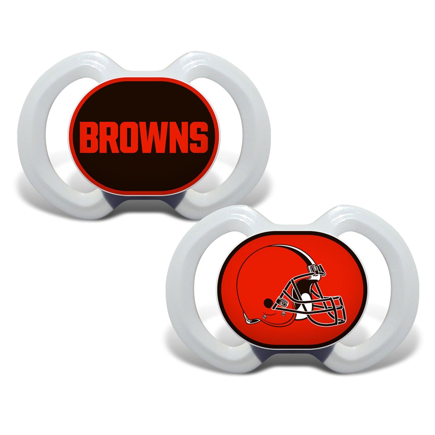 Cleveland Browns Pacifier 2-Pack for Little Fans