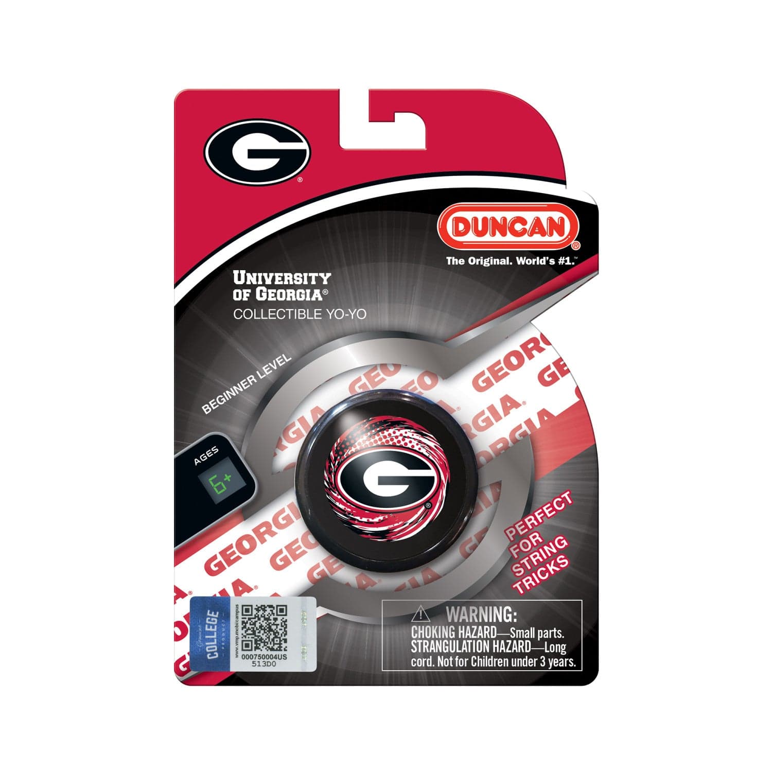 Georgia Bulldogs Official Team Yo-Yo - Sports Gifts, Sports Memorabilia, Sports Collectibles, Fan Shop