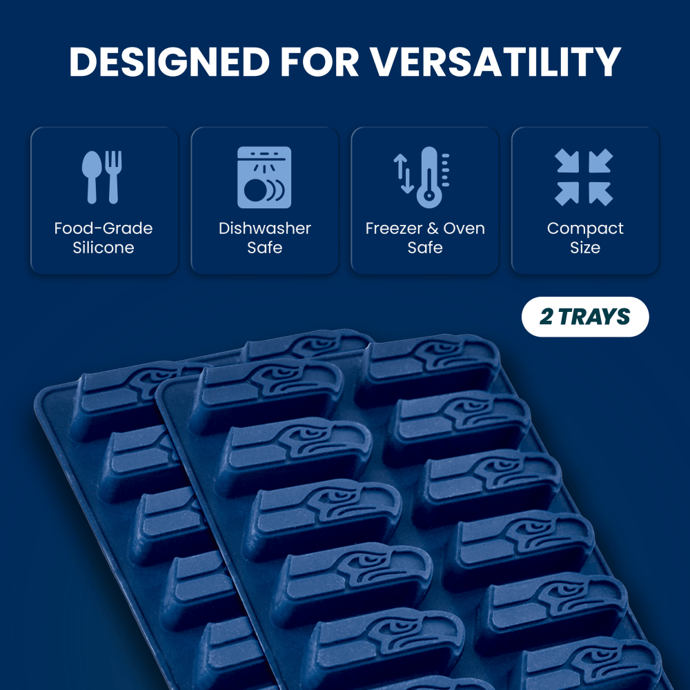 Seattle Seahawks Silicone Ice Cube Tray