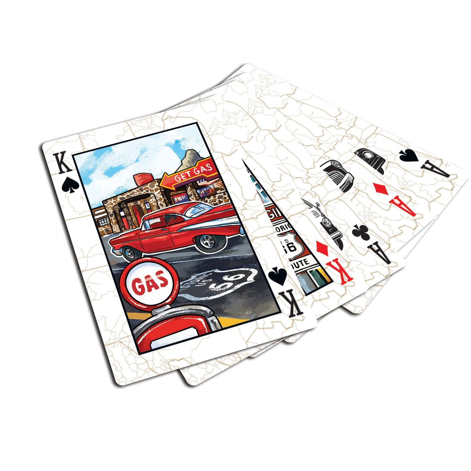 Route 66 300 Piece Poker Set - Ultimate Gaming Experience - Sports Gifts, Sports Memorabilia, Sports Collectibles, Fan Shop