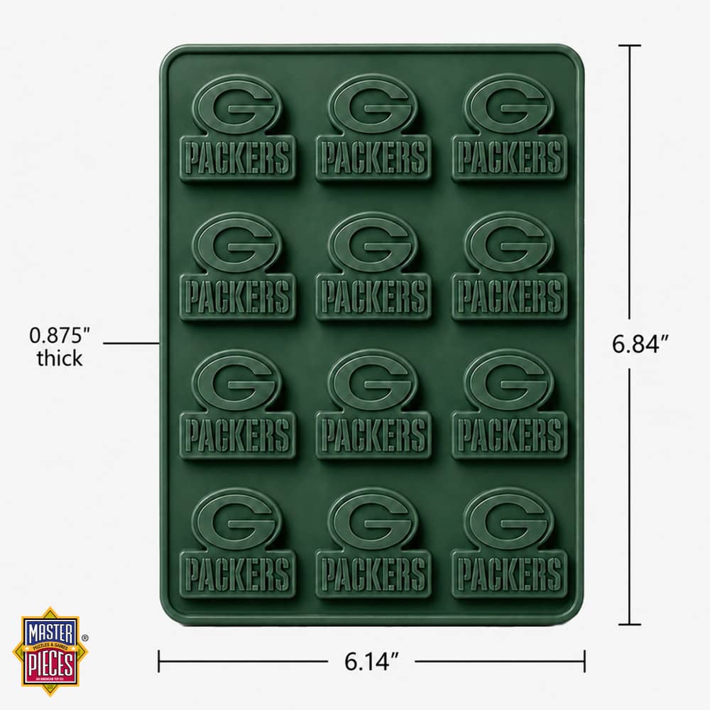 Green Bay Packers Silicone Ice Cube Tray