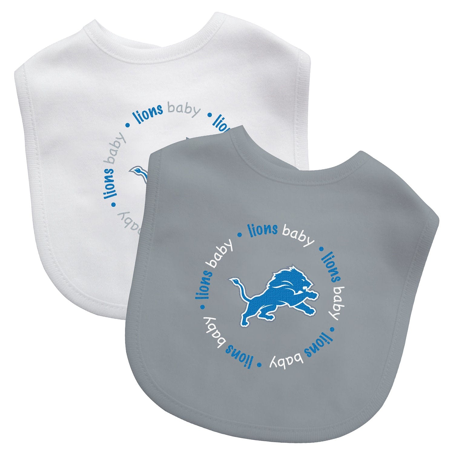 Detroit Lions Baby Bibs 2-Pack - Perfect for Little Fans