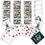 Philadelphia Eagles Neon Playing Cards - 54 Card Deck